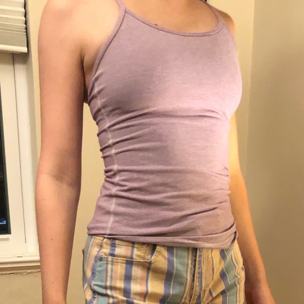 Lululemon Lavender Y-Back Tank